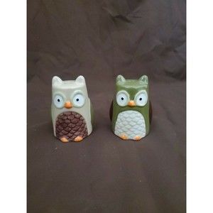 Owl Salt And Pepper Shakers